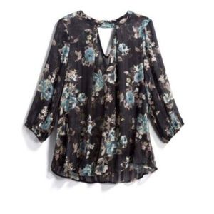 Papermoon Phylicia choker neck blouse